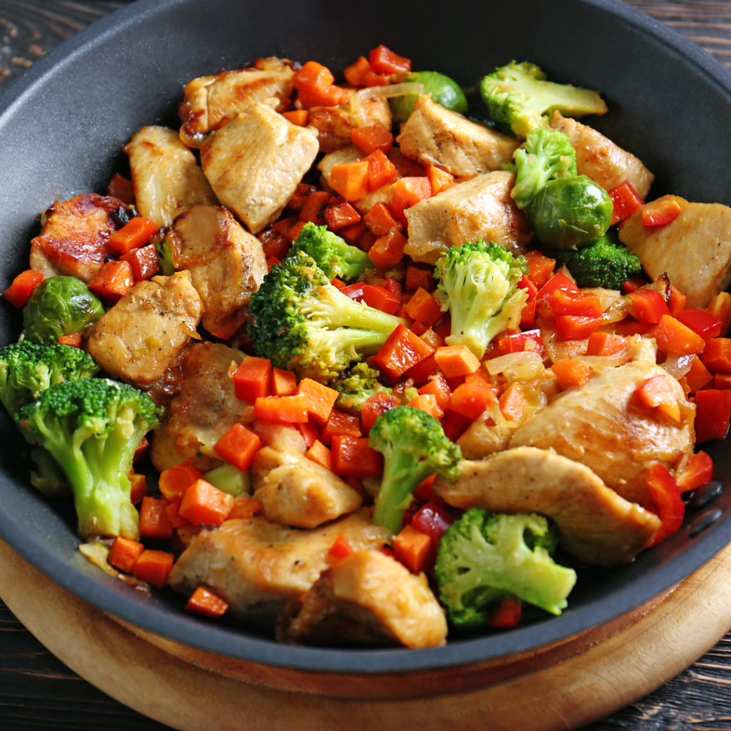 Honey Ginger Stir Fry Chicken - Cairo Apiaries